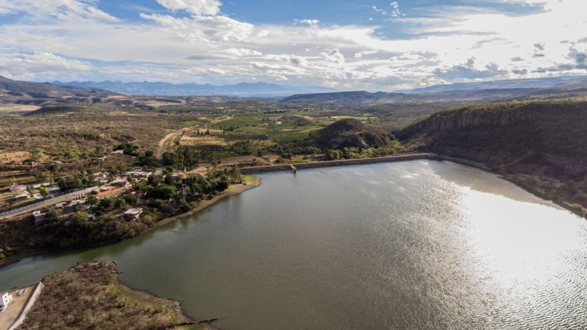 Presa  Malpaso en el Pueblo Mágico de Calvillo