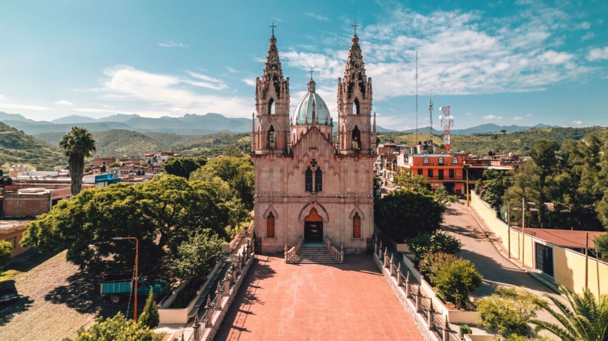 Santuario de la Virgen de Guadalupe en Calvillo, Aguascalientes 
