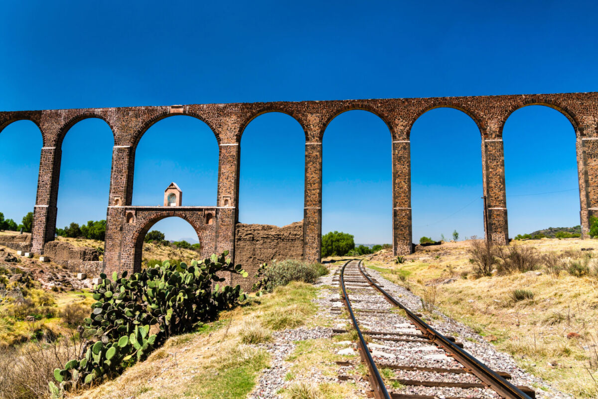Acueducto Padre Tembleque en Otumba, Estado de México