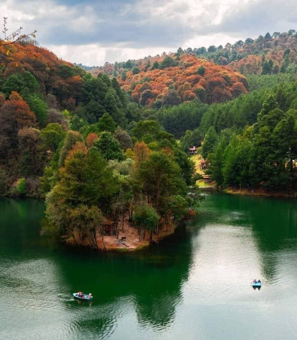 Villa del Carbón en Otoño 