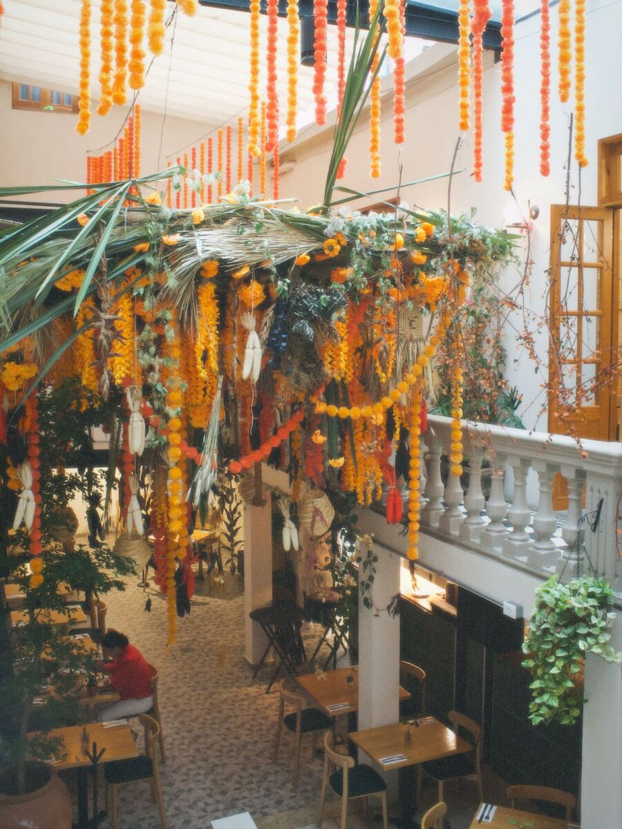 Decoración de otoño en Dukkah