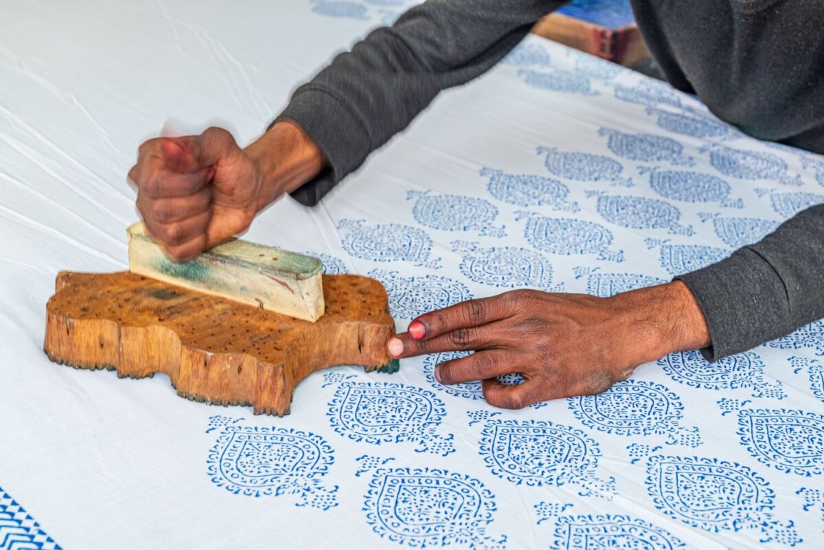 textiles estampados indios