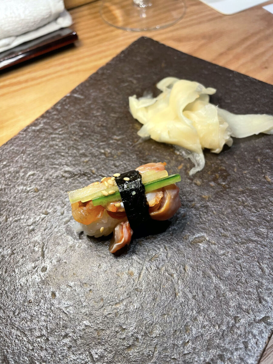 Menú de Sushi Kyo en la CDMX