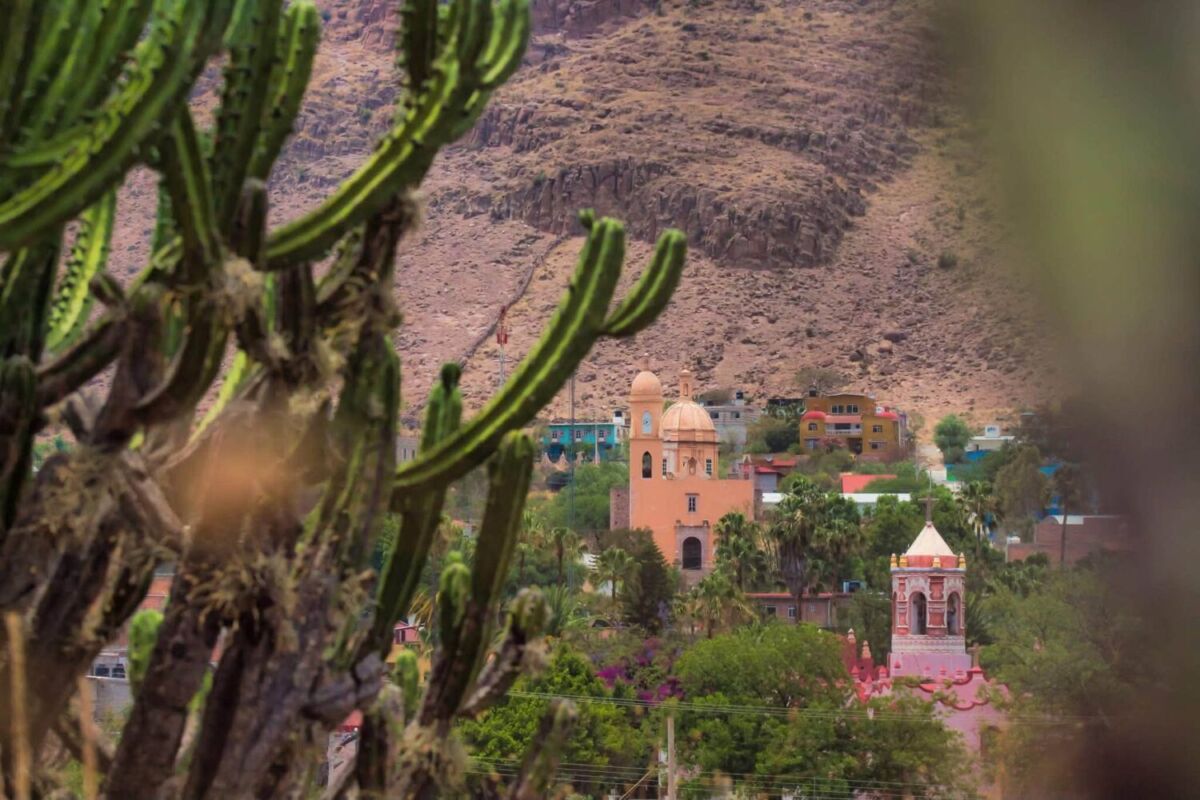 Vista panorámica de Tierra Blanca, Guanajuato 