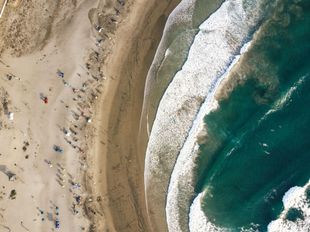 vista aérea playa los cerritos Todos Santos