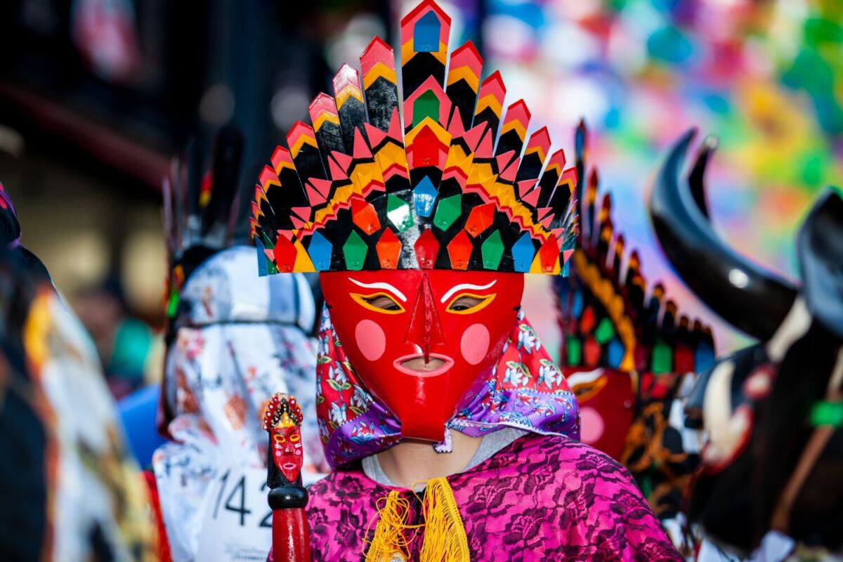máscaras xantolo en la huasteca